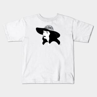 Lady Of The Night Kids T-Shirt